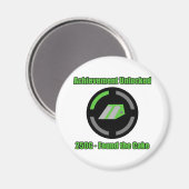 Aimant Trouvé le gâteau - Réussite déverrouillée (Recto/Verso)