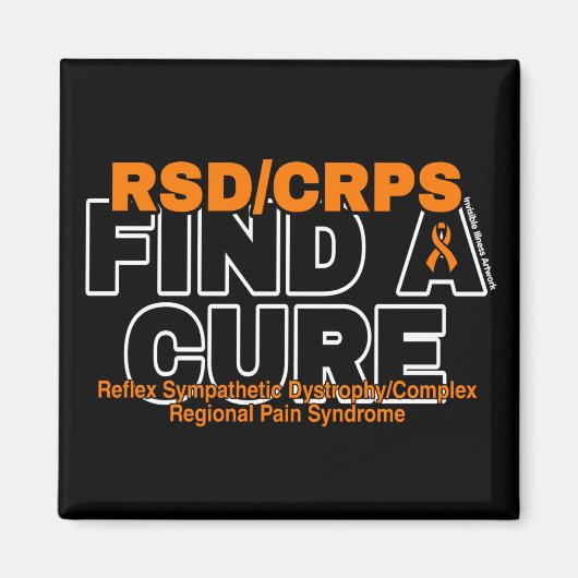 AIMANT TROUVER UNE CURE/BOLD...RSD/CRPS (Devant)