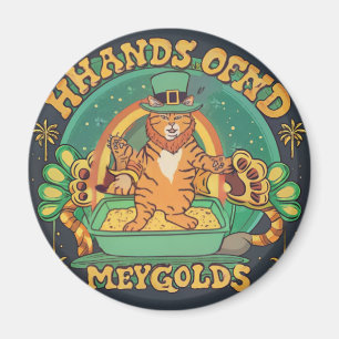 Aimant Trouvez votre jour de joie rempli de vert Pot de l