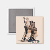 Aimant Troy : Cheval de Troie (Recto/Verso)