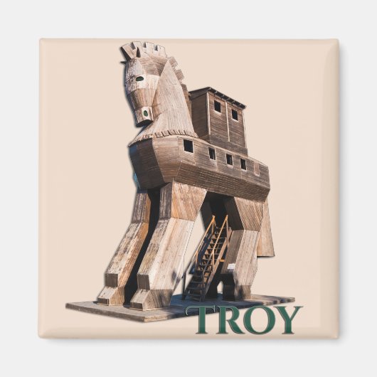 Aimant Troy : Cheval de Troie (Devant)