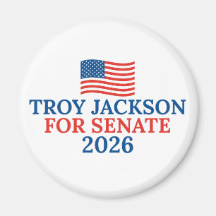 Aimant Troy Jackson pour le Sénat Élection Maine 2026