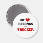 Aimant Trucker Love (Recto/Verso)