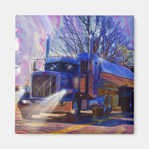 Aimant Truckers Tanker Camion transport lourd Cadeau