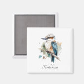 Aimant True Blue Kookaburra, personnalisé (Recto/Verso)