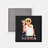 Aimant Trump 14 Juillet (Recto/Verso)