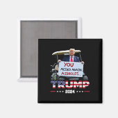 Aimant Trump 2024 (Recto/Verso)