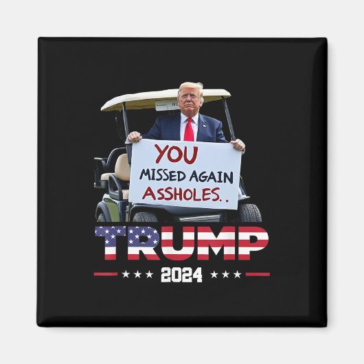 Aimant Trump 2024 (Devant)