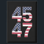 Aimant Trump 2024 45 47<br><div class="desc">Trump 2024 45 47</div>