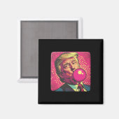 Aimant Trump 2024 Bubble Gum Pop (Recto/Verso)