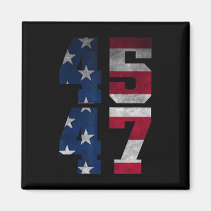 Aimant Trump 2024 - Drapeau du président américain