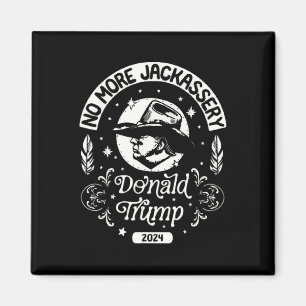 Aimant Trump 2024 Head Cowboy Usa 2024 Vote Election Us