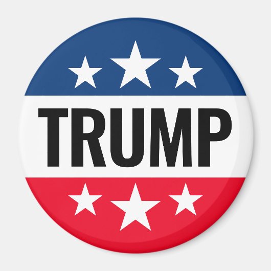 Aimant Trump 2024 Keep America Great - comme le design (Devant)