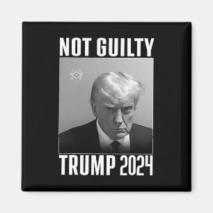 Aimant Trump 2024 n'est plus coupable, votez 2024 contre