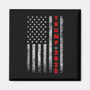 Aimant Trump 2028 Vote Donald Trump America Drapeau améri