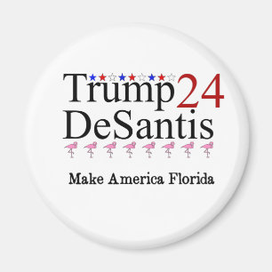 Aimant Trump 24 DeSantis Make America Florida