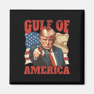 Aimant Trump Amérique du Golfe Mexique Président Trump 2