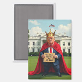 Aimant Trump anti-roi (Recto/Verso)