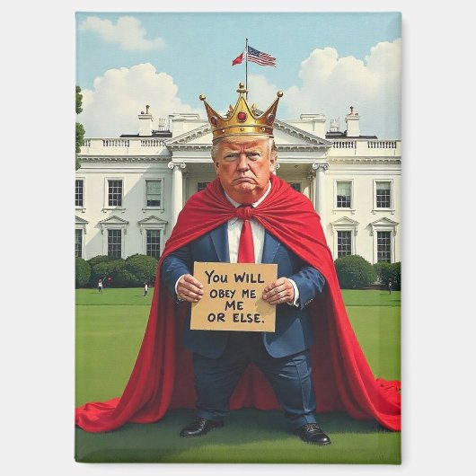 Aimant Trump anti-roi (Recto)