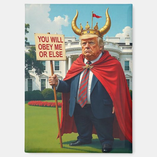 Aimant Trump anti-roi (Recto)