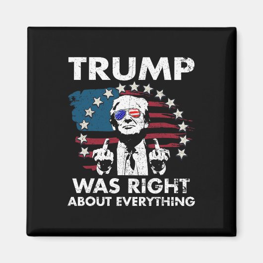 Aimant Trump avait raison sur tout 4 (Devant)