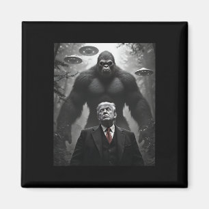 Aimant Trump Bigfoot Ufo Rencontre Aliène Visitation Comp