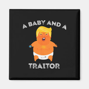 Aimant Trump Byby Et Un Traître Drôle Le Président Trump