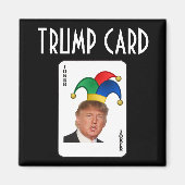 Aimant Trump Card - Joker (Devant)