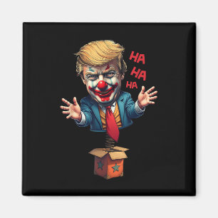 Aimant Trump Circus Clown Amusant Humour politique