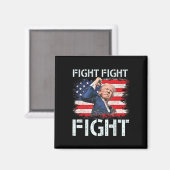 Aimant Trump Combat Combattre Les Signaux Trump Aux Améri (Recto/Verso)