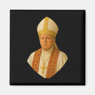 Aimant Trump comme le pape Tee Meme drôle