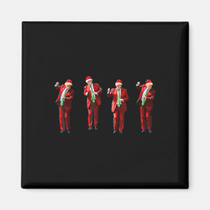 Aimant Trump Danse Père Noël Noël Noël Noël Noël Noël Noë