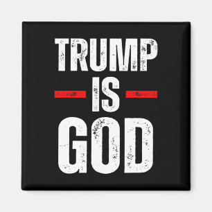 Aimant Trump est Dieu Drôle Trump est Dieu 