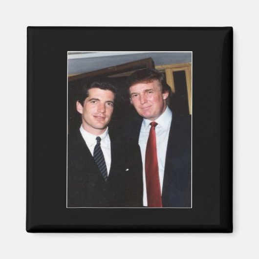 Aimant Trump Et Jfk Anonymes (Devant)