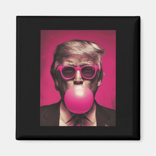 Aimant Trump et la bulle spéculative (Devant)