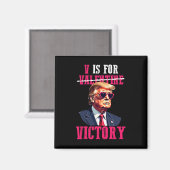 Aimant Trump et la Saint-Valentin sont pour la victoire T (Recto/Verso)