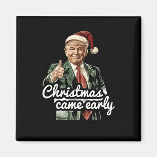 Aimant Trump et Noël sont sortis plus tôt cette année 202