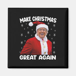 Aimant Trump et Père Noël Trump