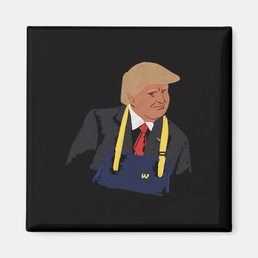 Aimant Trump fait la fête 2024 (Devant)