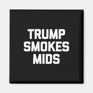 Aimant Trump fume les maladies - Drôle de dire une nouvea