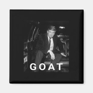 Aimant Trump Goat cadeau républicain conservateur Trump 2