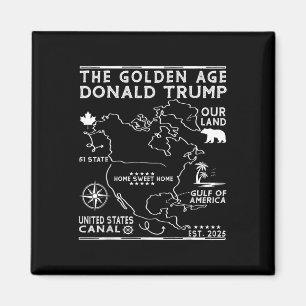 Aimant Trump Groenland Panama Canal Canada Mexique G