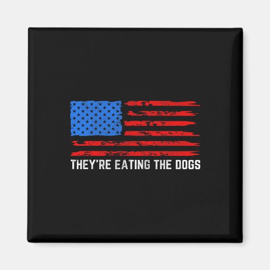 Aimant Trump Ils Mangent Les Chiens (Devant)