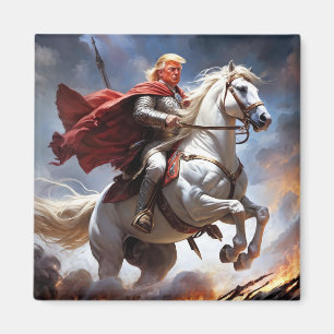 Aimant Trump, le chevalier américain