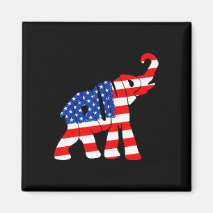 Aimant Trump, le drapeau américain