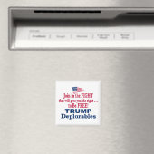 Aimant Trump Les Déplorables - Trump Pence 2016 (In Situ (Lave-vaisselle))