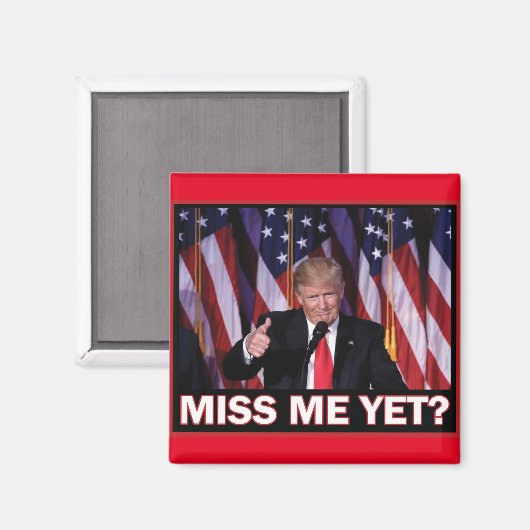 Aimant Trump me manque encore (Recto/Verso)