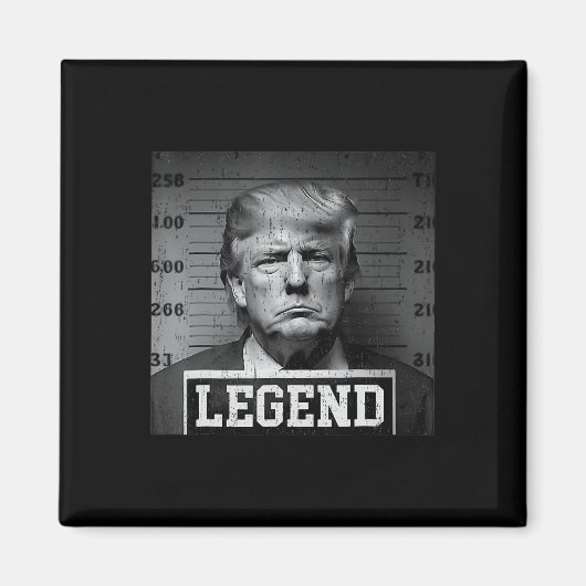 Aimant Trump Mug Shot (Devant)
