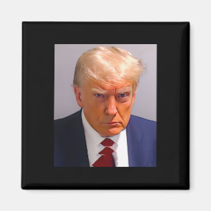 Aimant Trump Mug Shot 1
