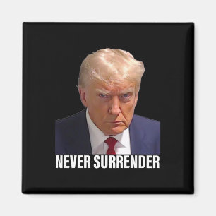 Aimant Trump Mushot Ne jamais abandonner les hommes femme